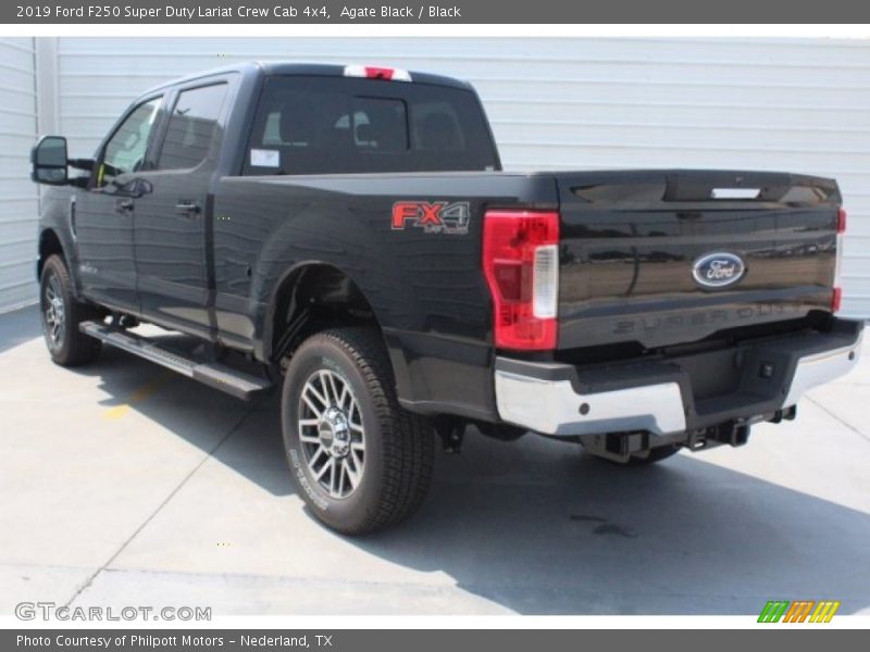 Agate Black / Black 2019 Ford F250 Super Duty Lariat Crew Cab 4x4