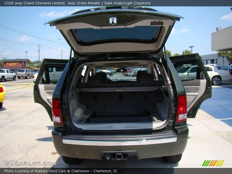 Jeep Green Metallic / Dark Khaki/Light Graystone 2008 Jeep Grand Cherokee Limited