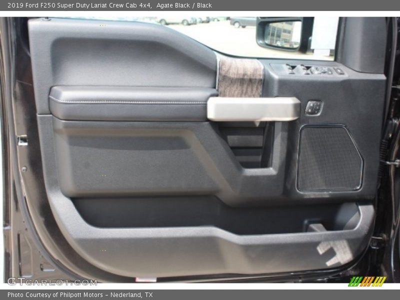 Agate Black / Black 2019 Ford F250 Super Duty Lariat Crew Cab 4x4