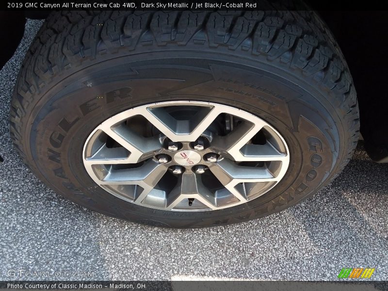 Dark Sky Metallic / Jet Black/­Cobalt Red 2019 GMC Canyon All Terrain Crew Cab 4WD