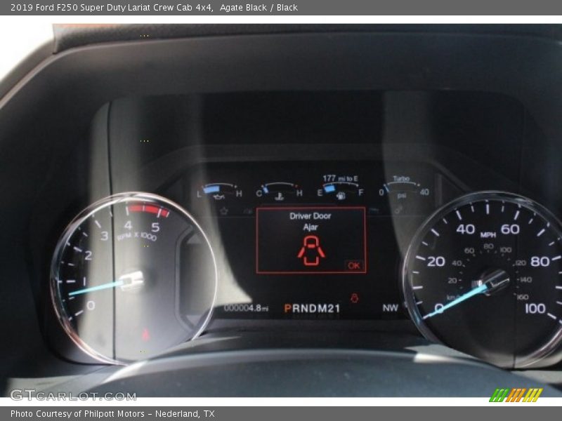 Agate Black / Black 2019 Ford F250 Super Duty Lariat Crew Cab 4x4