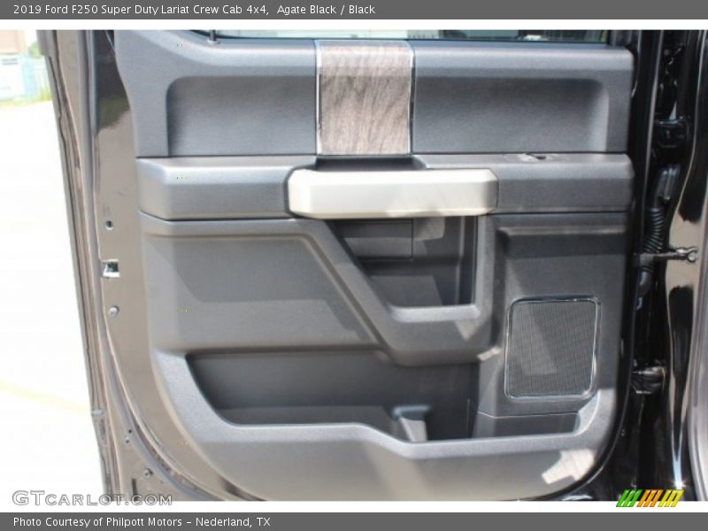 Agate Black / Black 2019 Ford F250 Super Duty Lariat Crew Cab 4x4