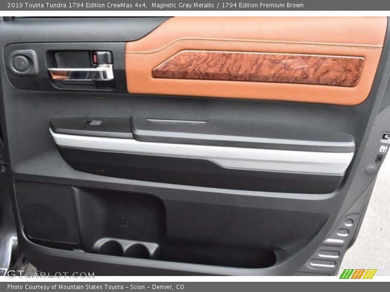 Magnetic Gray Metallic / 1794 Edition Premium Brown 2019 Toyota Tundra 1794 Edition CrewMax 4x4