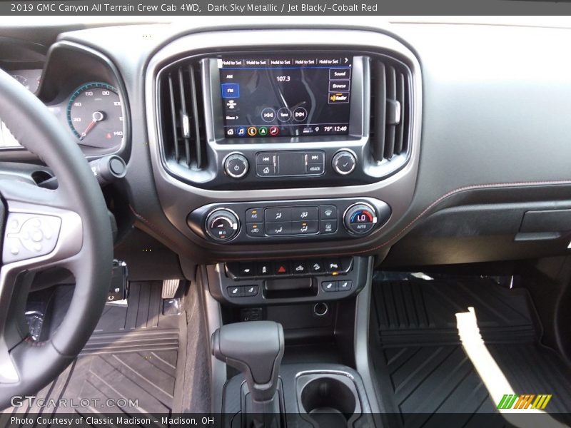 Dark Sky Metallic / Jet Black/­Cobalt Red 2019 GMC Canyon All Terrain Crew Cab 4WD