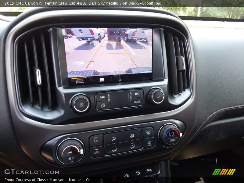 Dark Sky Metallic / Jet Black/­Cobalt Red 2019 GMC Canyon All Terrain Crew Cab 4WD