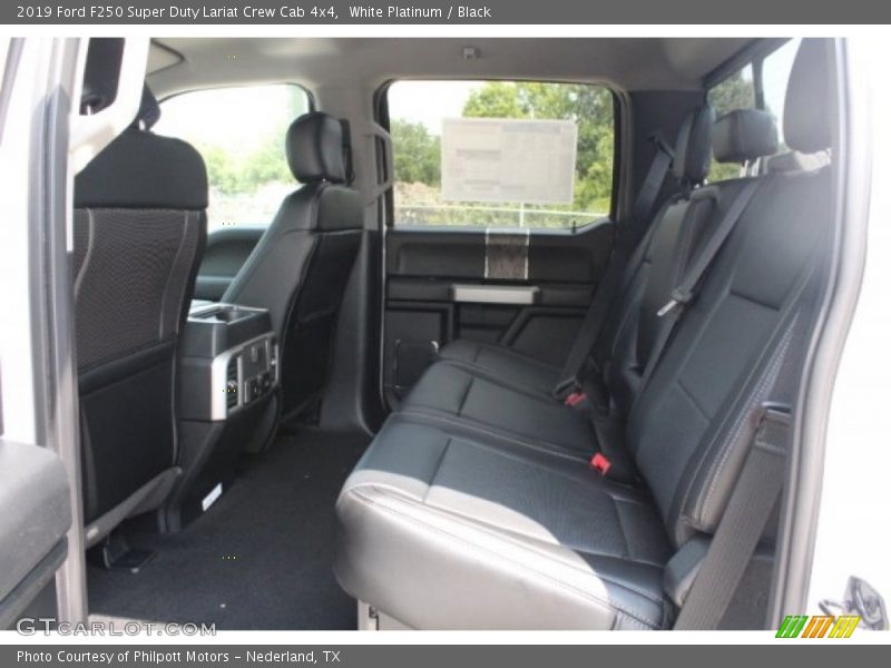 White Platinum / Black 2019 Ford F250 Super Duty Lariat Crew Cab 4x4