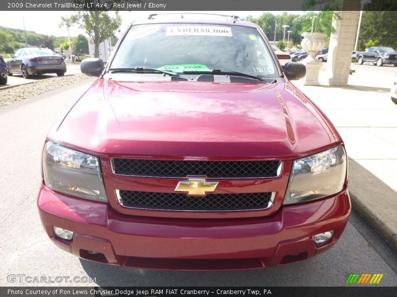 Red Jewel / Ebony 2009 Chevrolet TrailBlazer LT 4x4