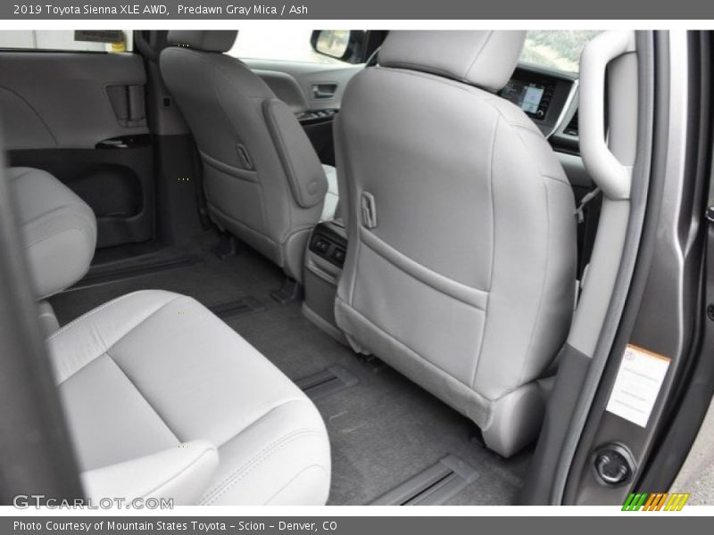 Predawn Gray Mica / Ash 2019 Toyota Sienna XLE AWD