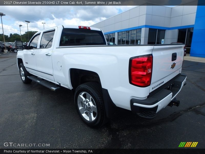 Summit White / Jet Black 2017 Chevrolet Silverado 2500HD LT Crew Cab 4x4