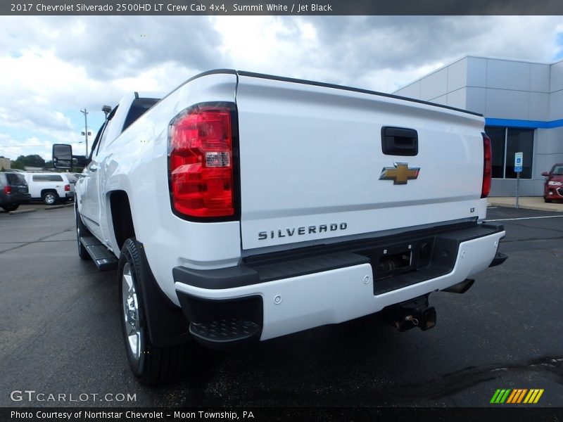Summit White / Jet Black 2017 Chevrolet Silverado 2500HD LT Crew Cab 4x4