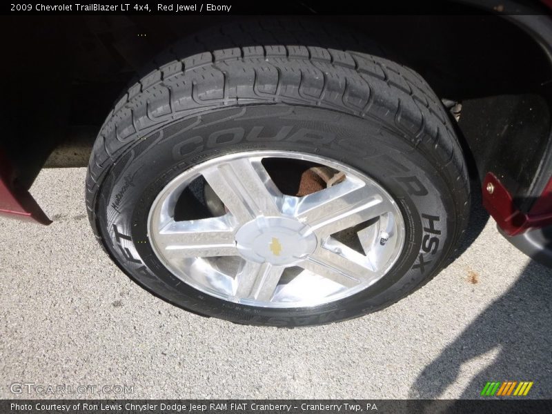 Red Jewel / Ebony 2009 Chevrolet TrailBlazer LT 4x4
