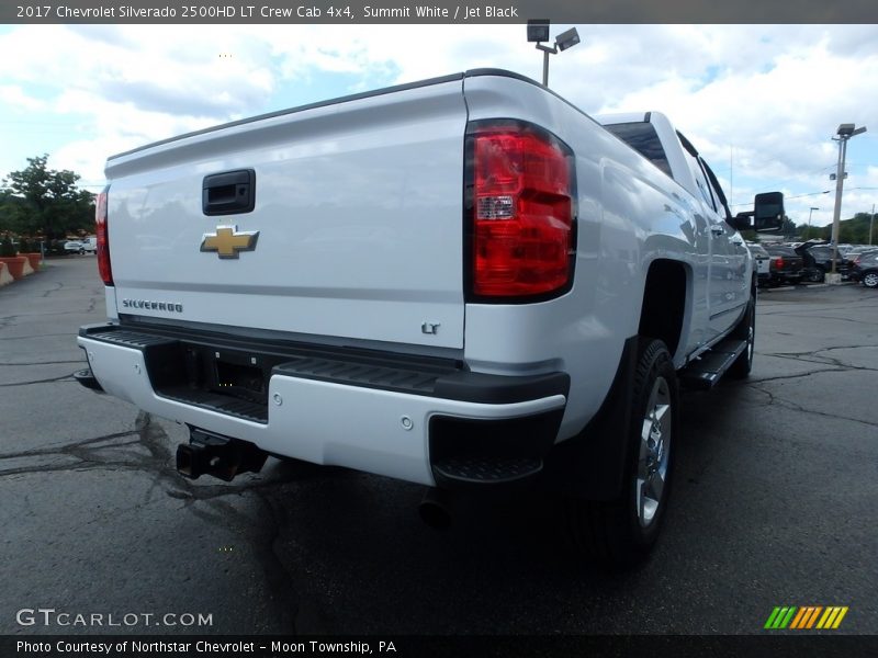 Summit White / Jet Black 2017 Chevrolet Silverado 2500HD LT Crew Cab 4x4