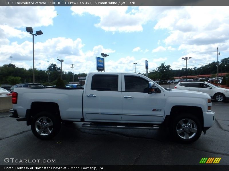 Summit White / Jet Black 2017 Chevrolet Silverado 2500HD LT Crew Cab 4x4