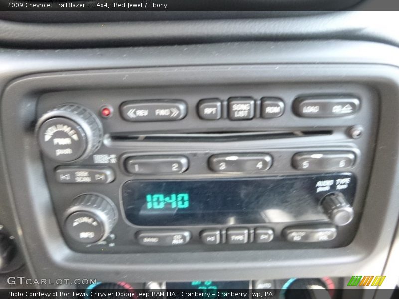 Red Jewel / Ebony 2009 Chevrolet TrailBlazer LT 4x4