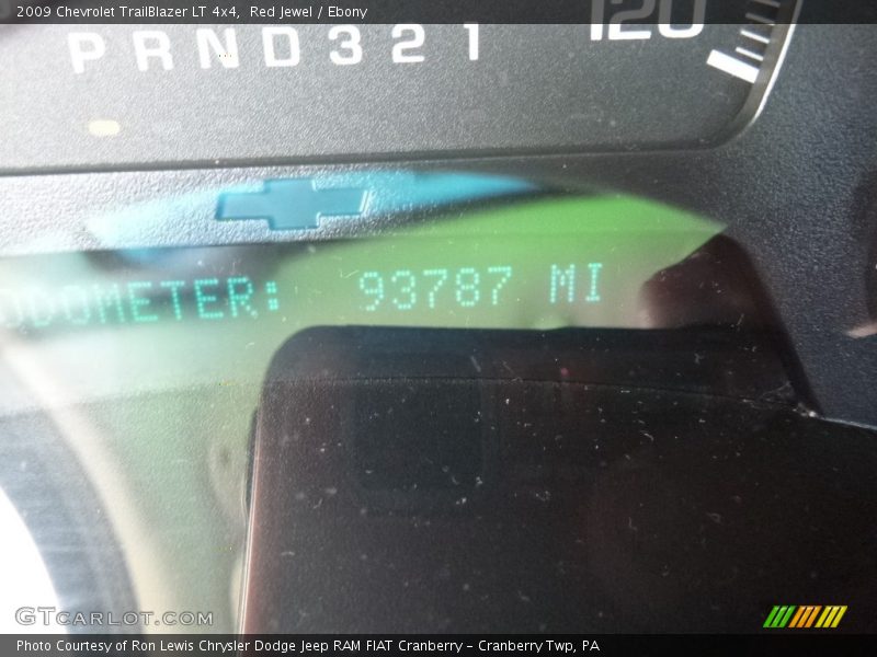 Red Jewel / Ebony 2009 Chevrolet TrailBlazer LT 4x4
