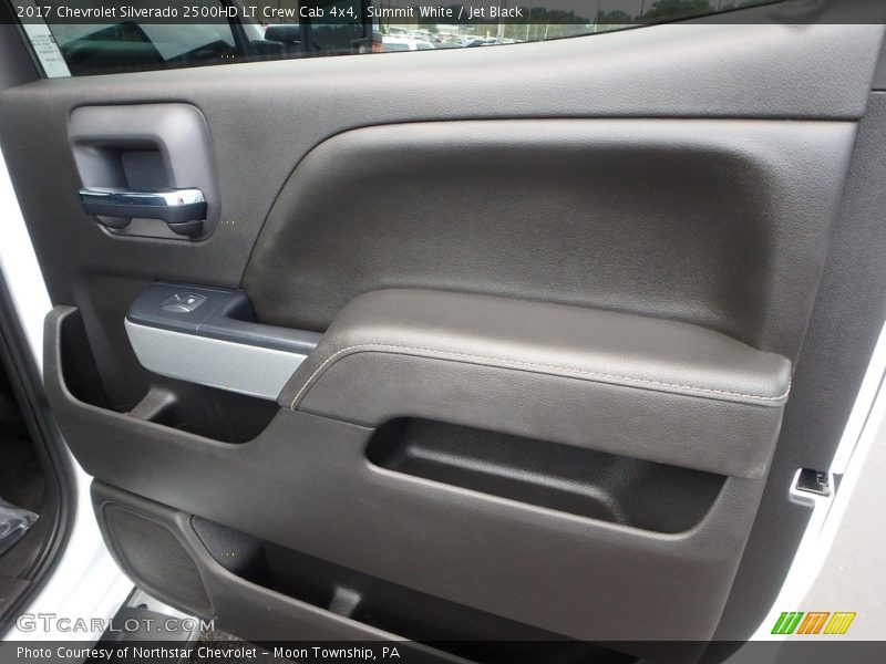 Summit White / Jet Black 2017 Chevrolet Silverado 2500HD LT Crew Cab 4x4