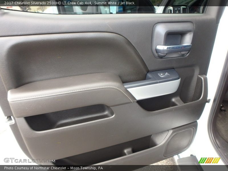 Summit White / Jet Black 2017 Chevrolet Silverado 2500HD LT Crew Cab 4x4