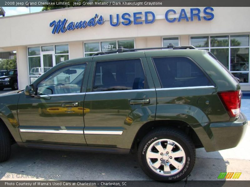 Jeep Green Metallic / Dark Khaki/Light Graystone 2008 Jeep Grand Cherokee Limited