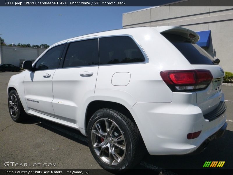 Bright White / SRT Morocco Black 2014 Jeep Grand Cherokee SRT 4x4