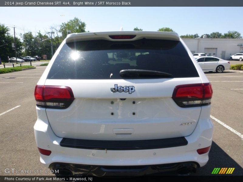 Bright White / SRT Morocco Black 2014 Jeep Grand Cherokee SRT 4x4