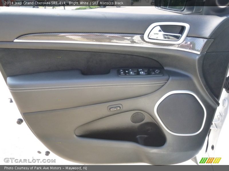Bright White / SRT Morocco Black 2014 Jeep Grand Cherokee SRT 4x4