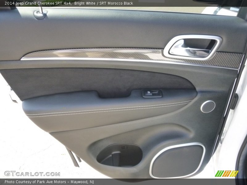 Bright White / SRT Morocco Black 2014 Jeep Grand Cherokee SRT 4x4