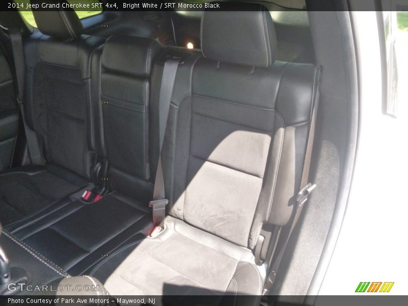 Bright White / SRT Morocco Black 2014 Jeep Grand Cherokee SRT 4x4