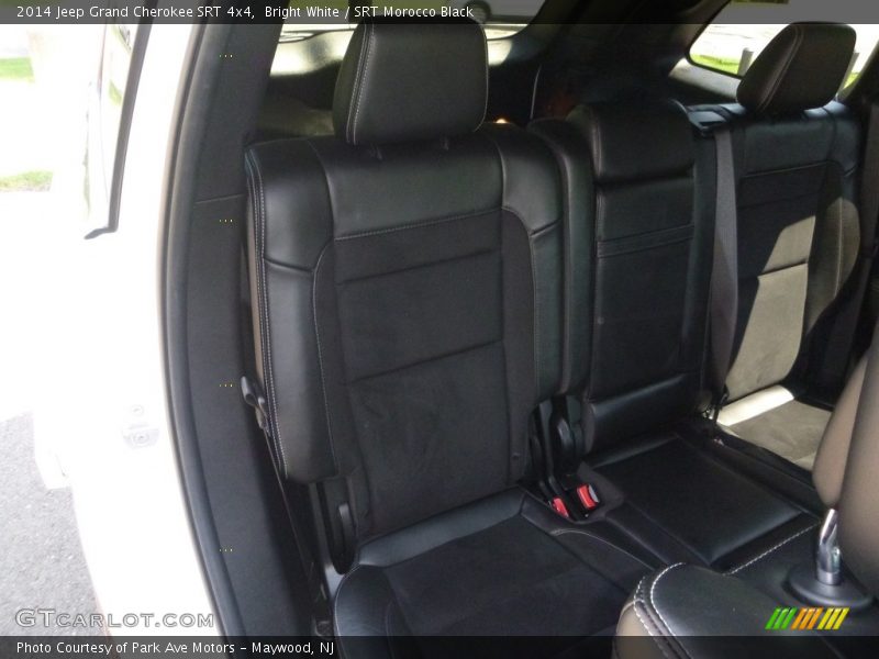 Bright White / SRT Morocco Black 2014 Jeep Grand Cherokee SRT 4x4
