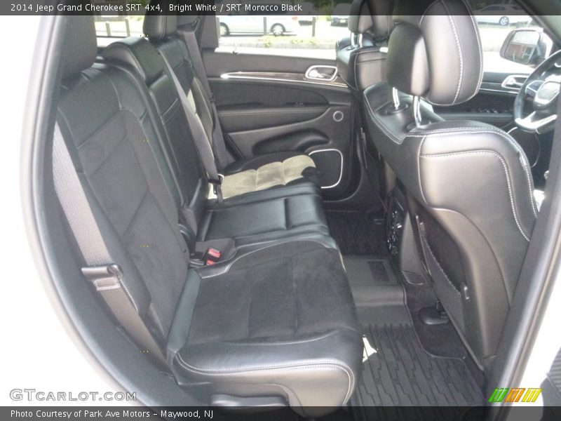 Bright White / SRT Morocco Black 2014 Jeep Grand Cherokee SRT 4x4
