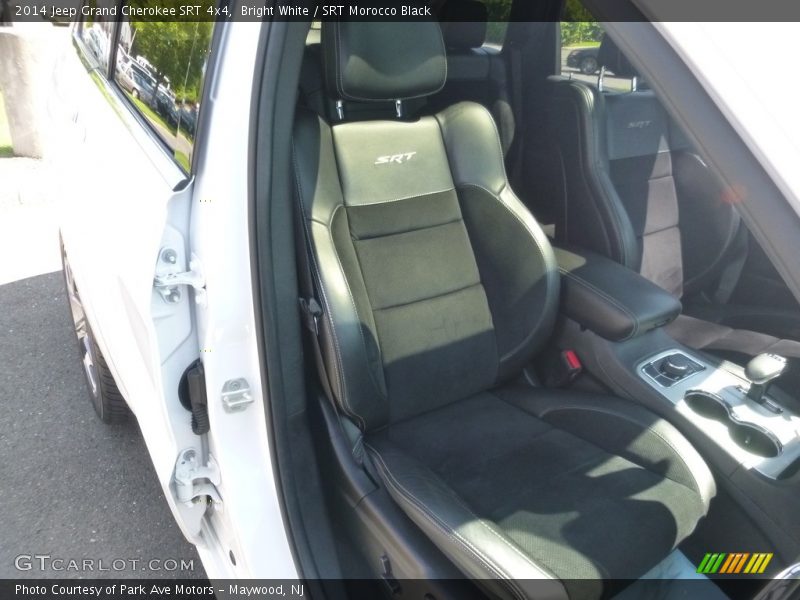 Bright White / SRT Morocco Black 2014 Jeep Grand Cherokee SRT 4x4