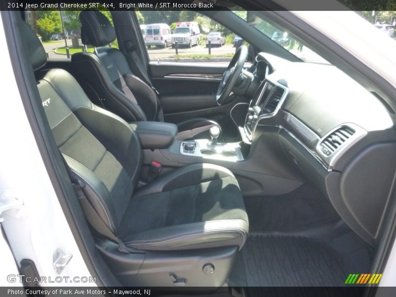 Bright White / SRT Morocco Black 2014 Jeep Grand Cherokee SRT 4x4