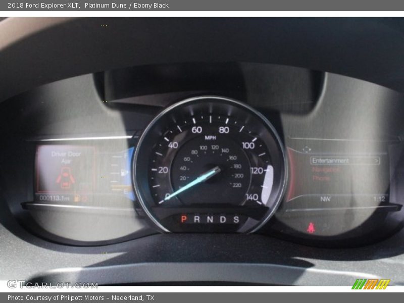 Platinum Dune / Ebony Black 2018 Ford Explorer XLT
