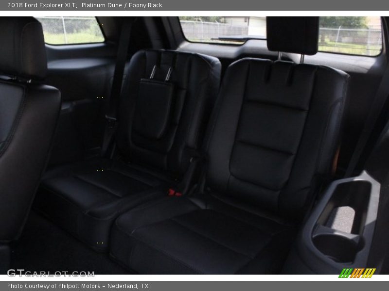 Platinum Dune / Ebony Black 2018 Ford Explorer XLT