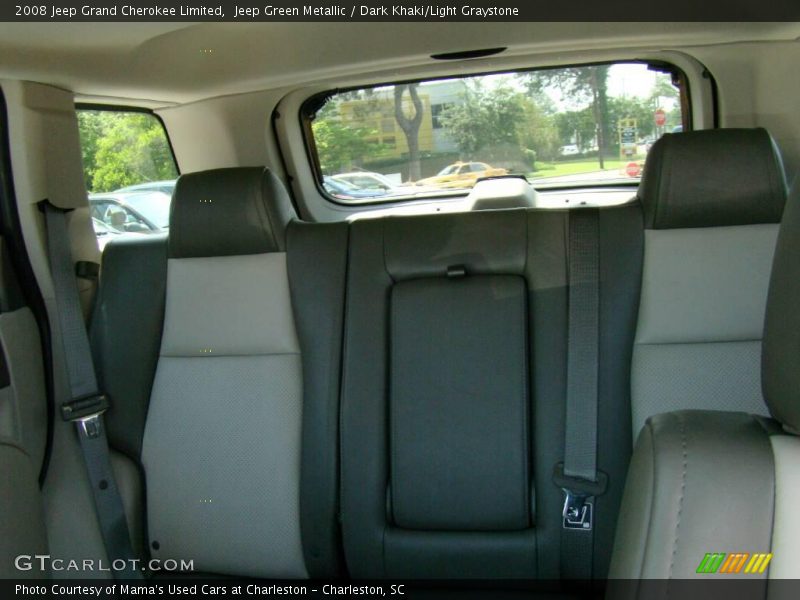 Jeep Green Metallic / Dark Khaki/Light Graystone 2008 Jeep Grand Cherokee Limited