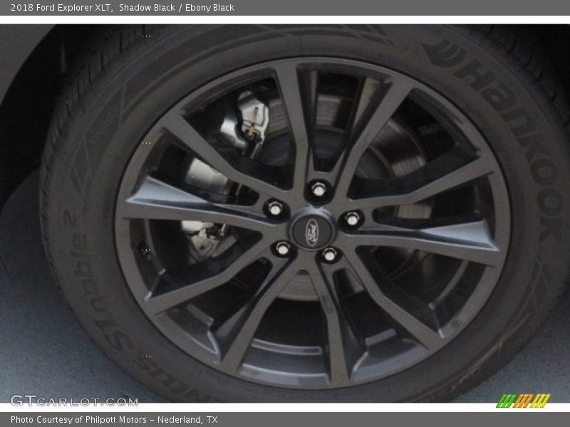 Shadow Black / Ebony Black 2018 Ford Explorer XLT
