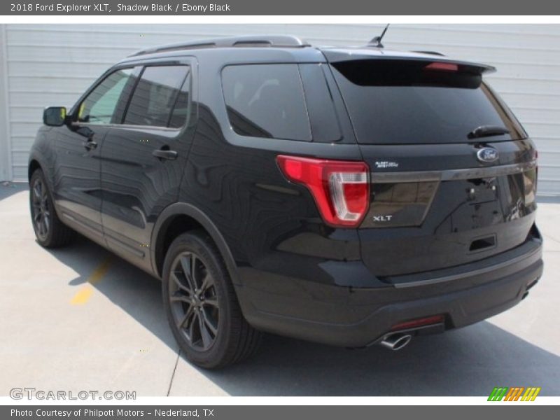 Shadow Black / Ebony Black 2018 Ford Explorer XLT