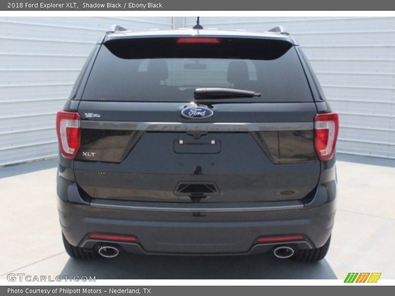 Shadow Black / Ebony Black 2018 Ford Explorer XLT