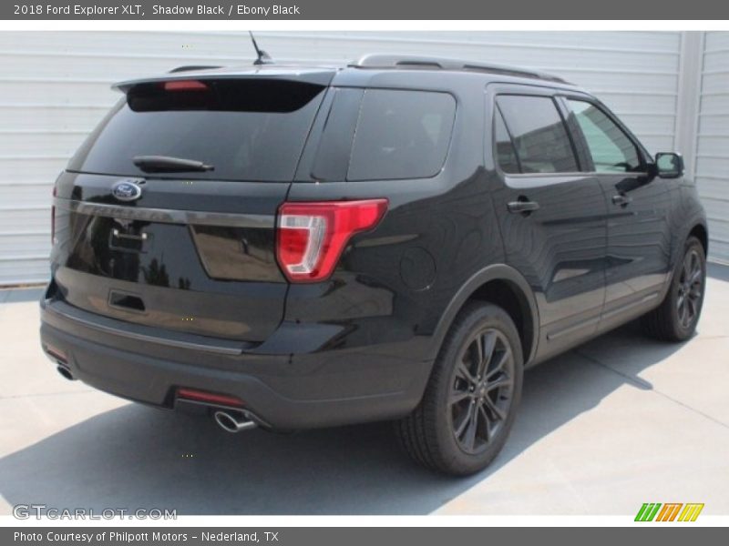 Shadow Black / Ebony Black 2018 Ford Explorer XLT