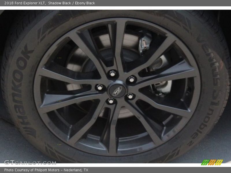 Shadow Black / Ebony Black 2018 Ford Explorer XLT