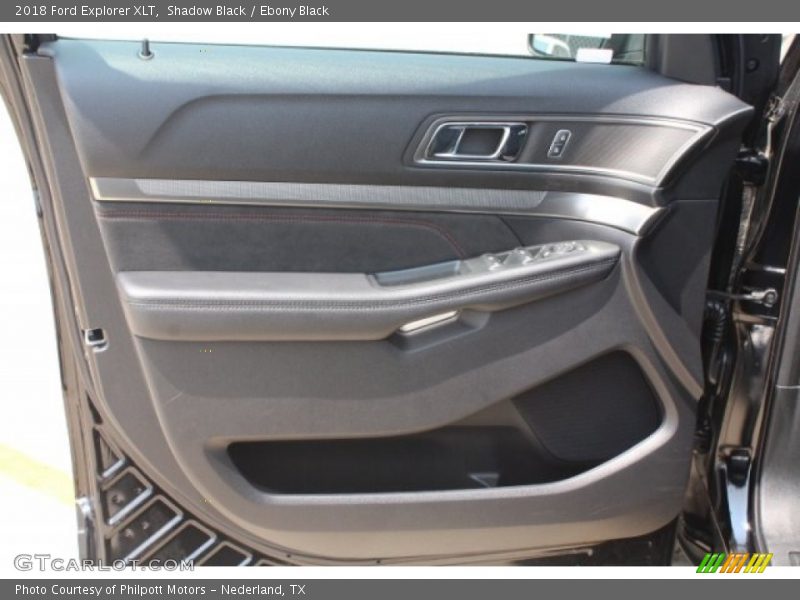 Shadow Black / Ebony Black 2018 Ford Explorer XLT