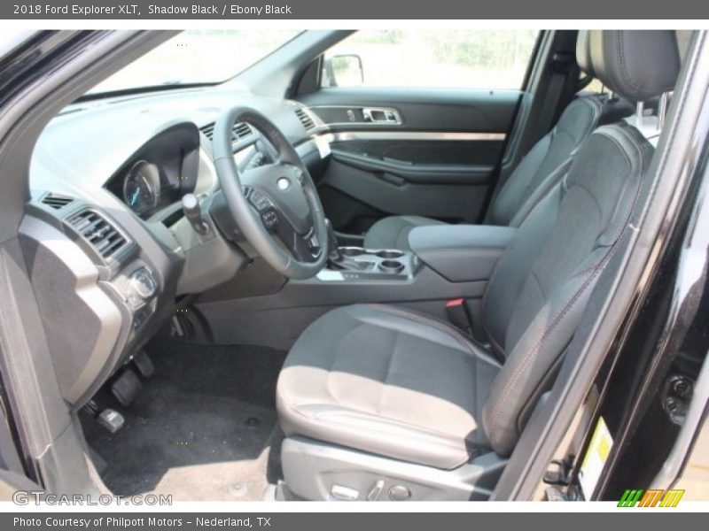 Shadow Black / Ebony Black 2018 Ford Explorer XLT