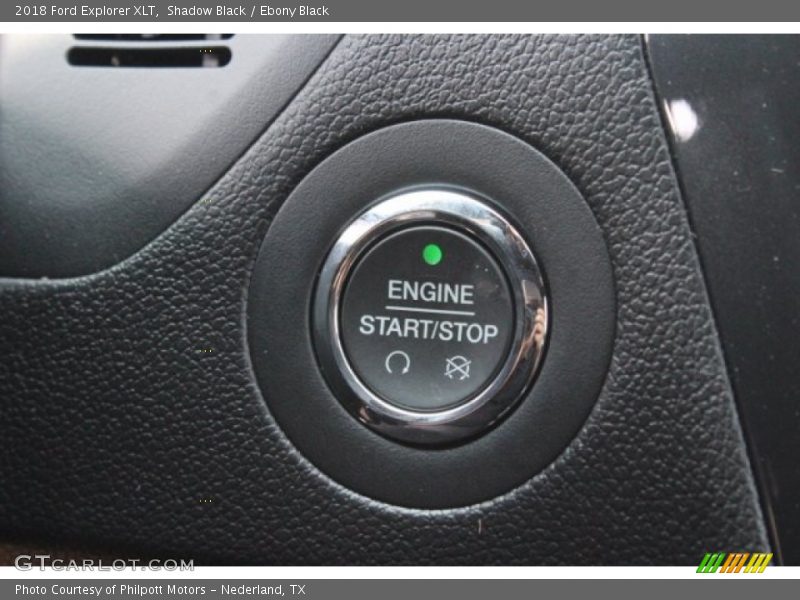 Shadow Black / Ebony Black 2018 Ford Explorer XLT