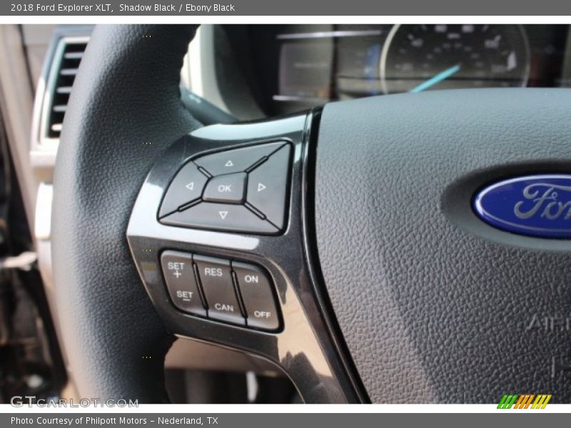 Shadow Black / Ebony Black 2018 Ford Explorer XLT