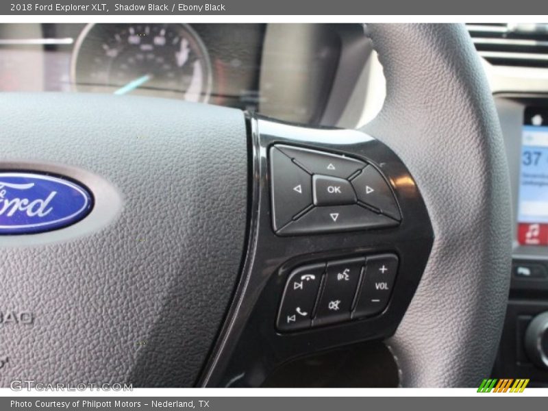 Shadow Black / Ebony Black 2018 Ford Explorer XLT