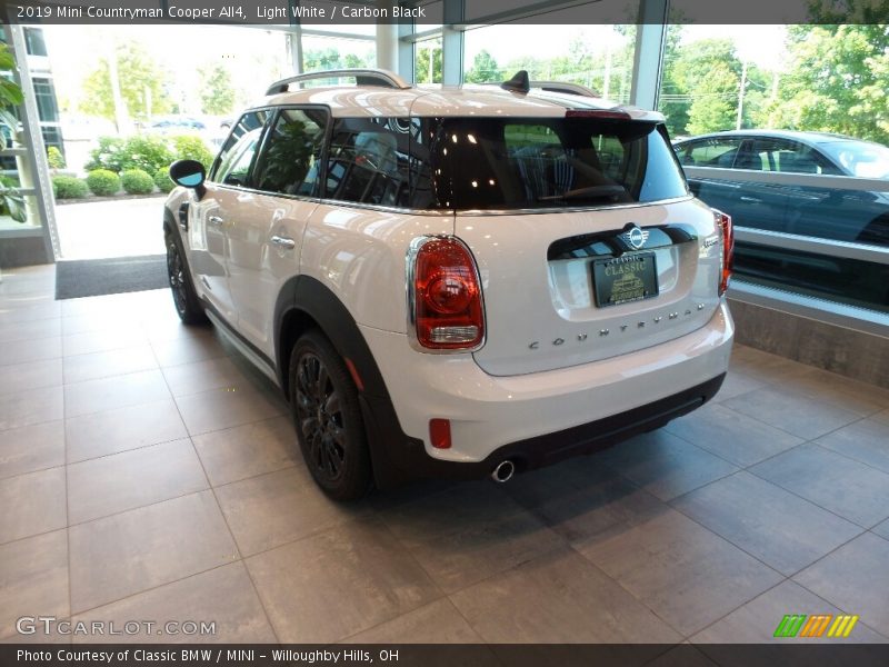 Light White / Carbon Black 2019 Mini Countryman Cooper All4