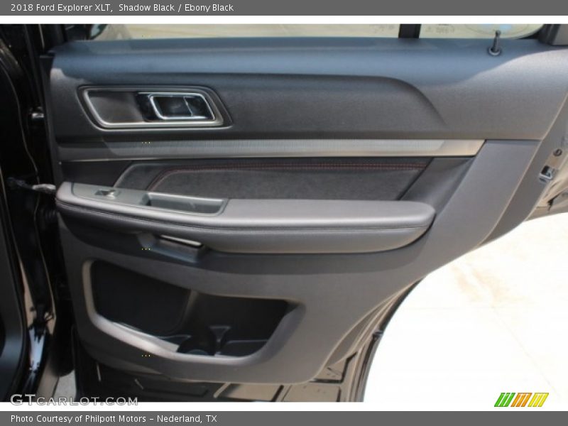 Shadow Black / Ebony Black 2018 Ford Explorer XLT