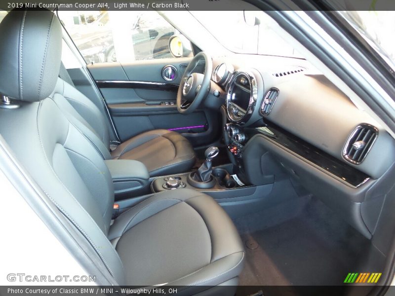 Light White / Carbon Black 2019 Mini Countryman Cooper All4