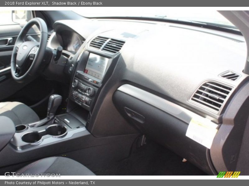 Shadow Black / Ebony Black 2018 Ford Explorer XLT