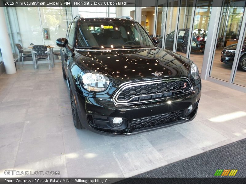 Midnight Black / Carbon Black 2019 Mini Countryman Cooper S All4