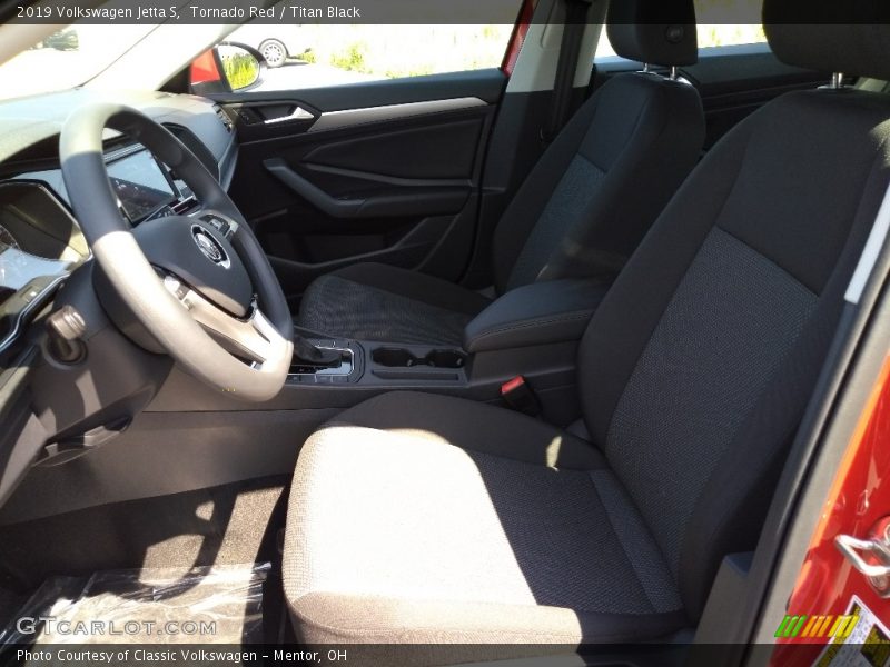 Tornado Red / Titan Black 2019 Volkswagen Jetta S